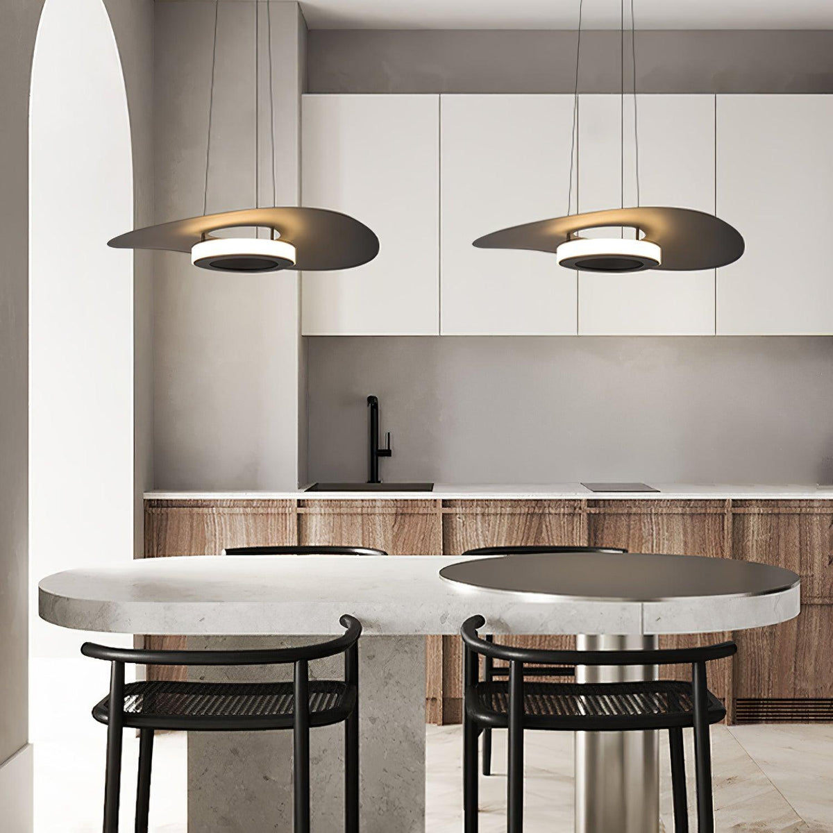 Fionara Metal Pendant Light-Moonnatur