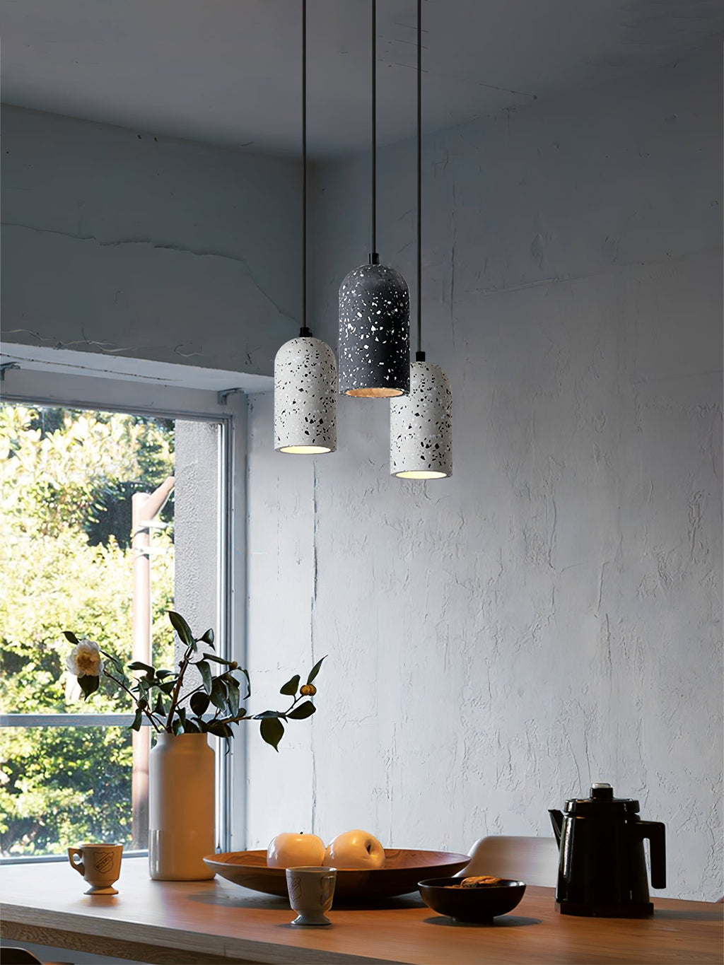 Kardenena Terrazzo Pendant Light-Moonnatur