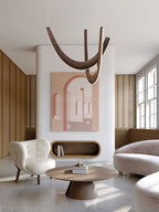 Fennora Wood Pendant Light-Moonnatur