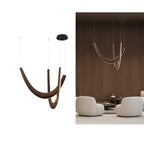Fennora Wood Pendant Light-Moonnatur