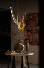 Fennora Wood Pendant Light-Moonnatur