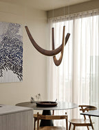 Fennora Wood Pendant Light-Moonnatur