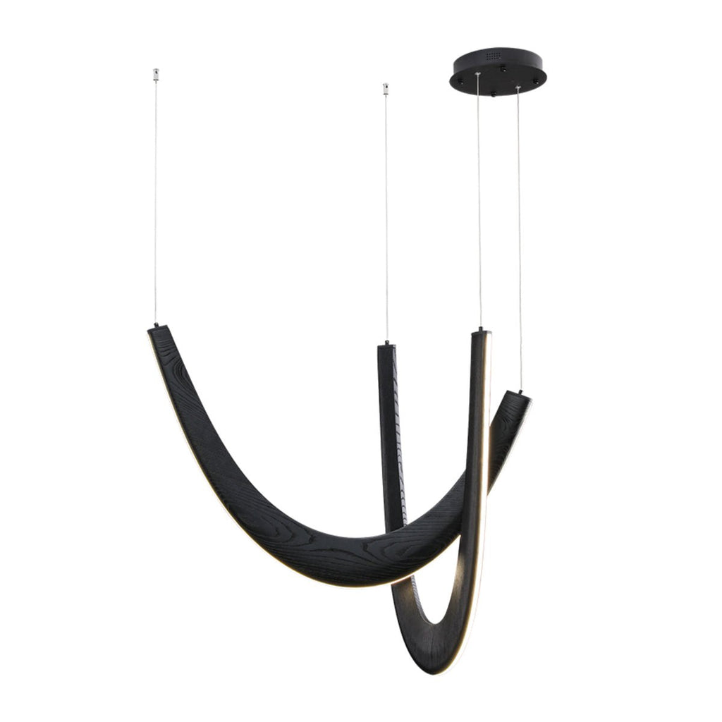 Fennora Wood Pendant Light-Moonnatur