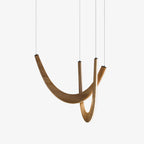 Fennora Wood Pendant Light-Moonnatur
