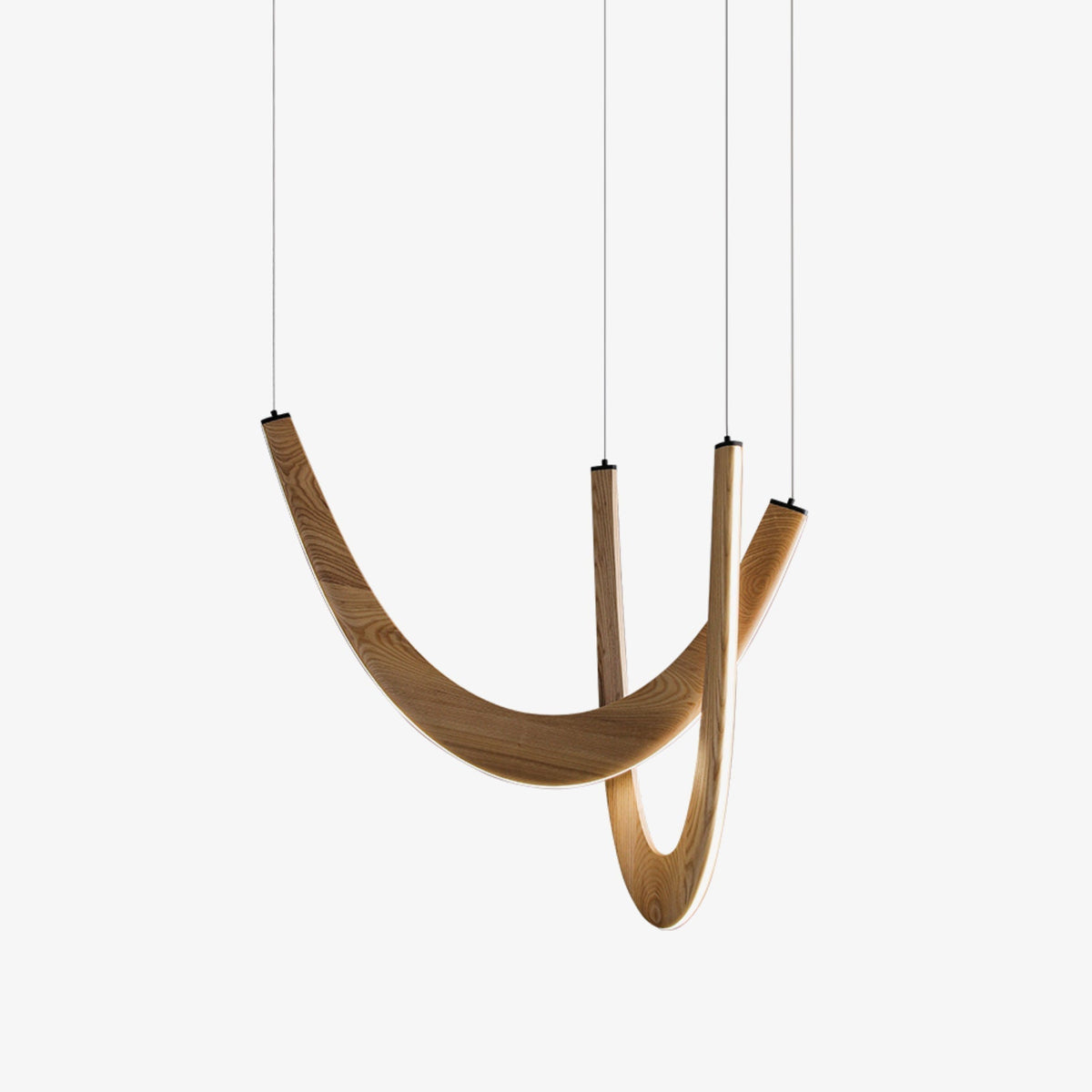 Fennora Wood Pendant Light-Moonnatur