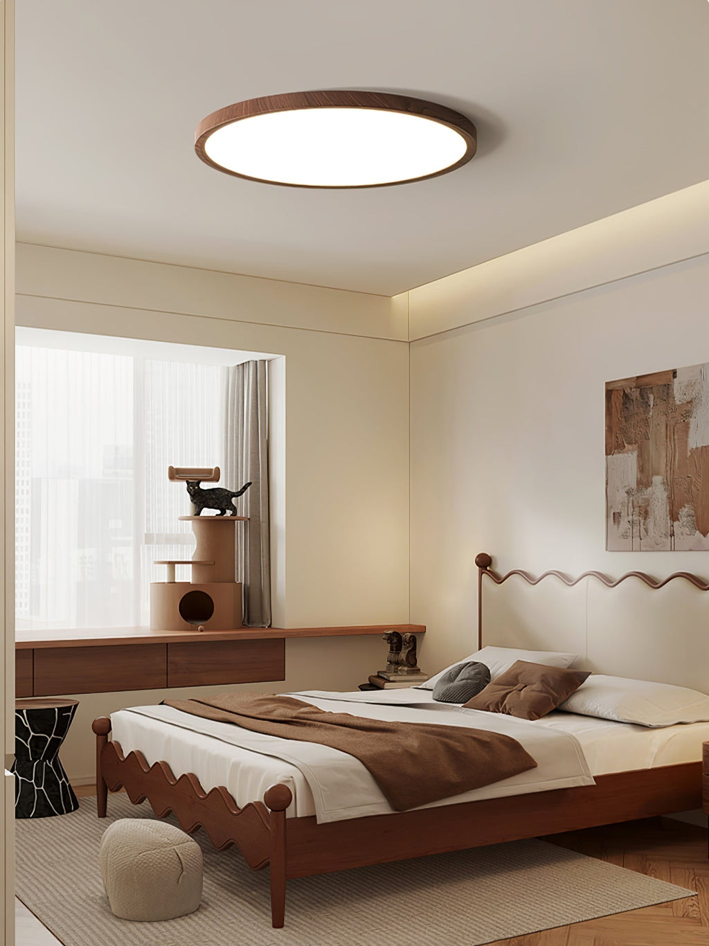 Cavendrel Acrylic Ceiling Light-Moonnatur