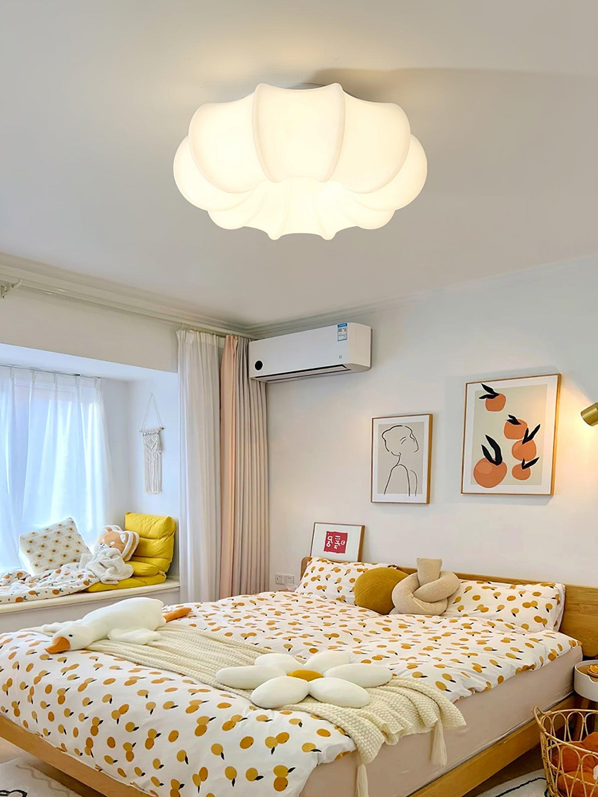 Qorava Acrylic Ceiling Lamp-Moonnatur