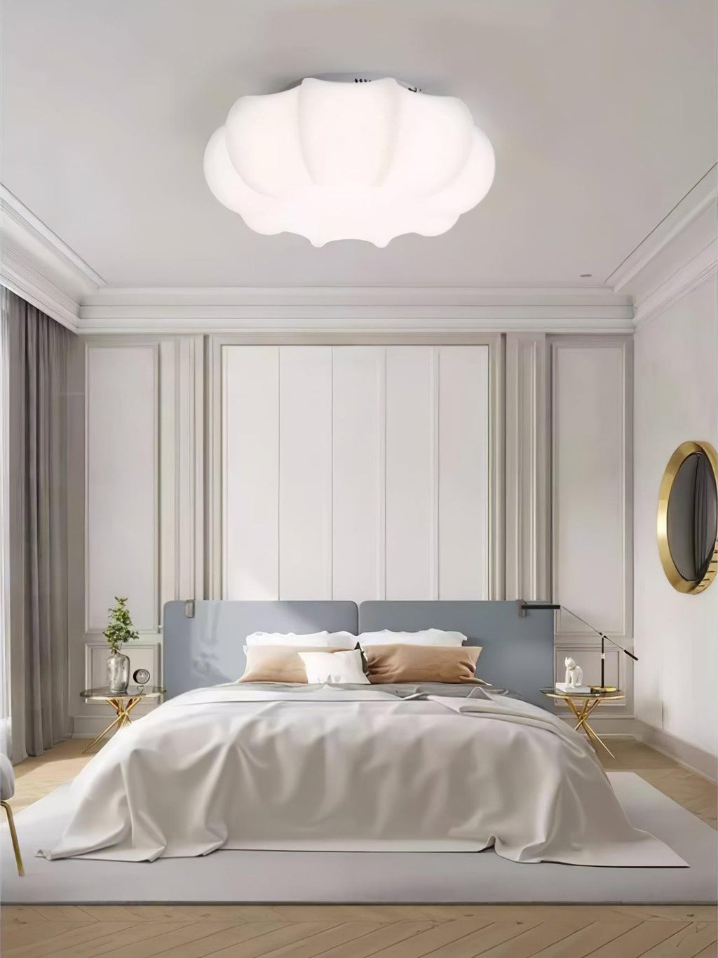 Qorava Acrylic Ceiling Lamp-Moonnatur