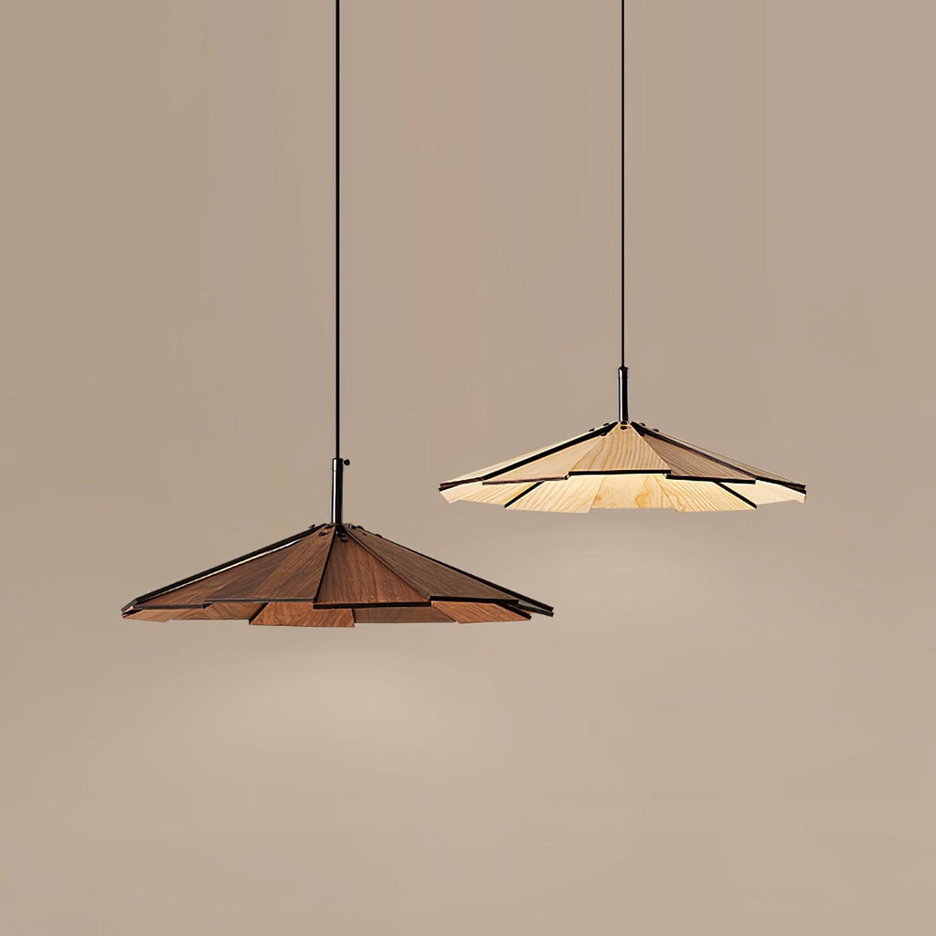 Xerenis Wood Pendant Light-Moonnatur