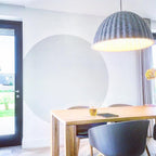 Harlis Felt Pendant Light-Moonnatur