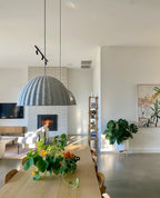 Harlis Felt Pendant Light-Moonnatur