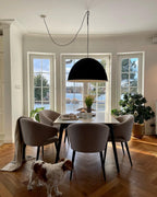 Harlis Felt Pendant Light-Moonnatur