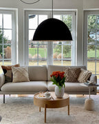 Harlis Felt Pendant Light-Moonnatur