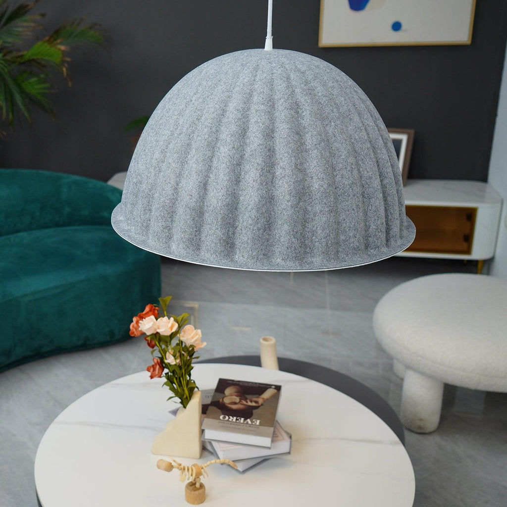 Harlis Felt Pendant Light-Moonnatur