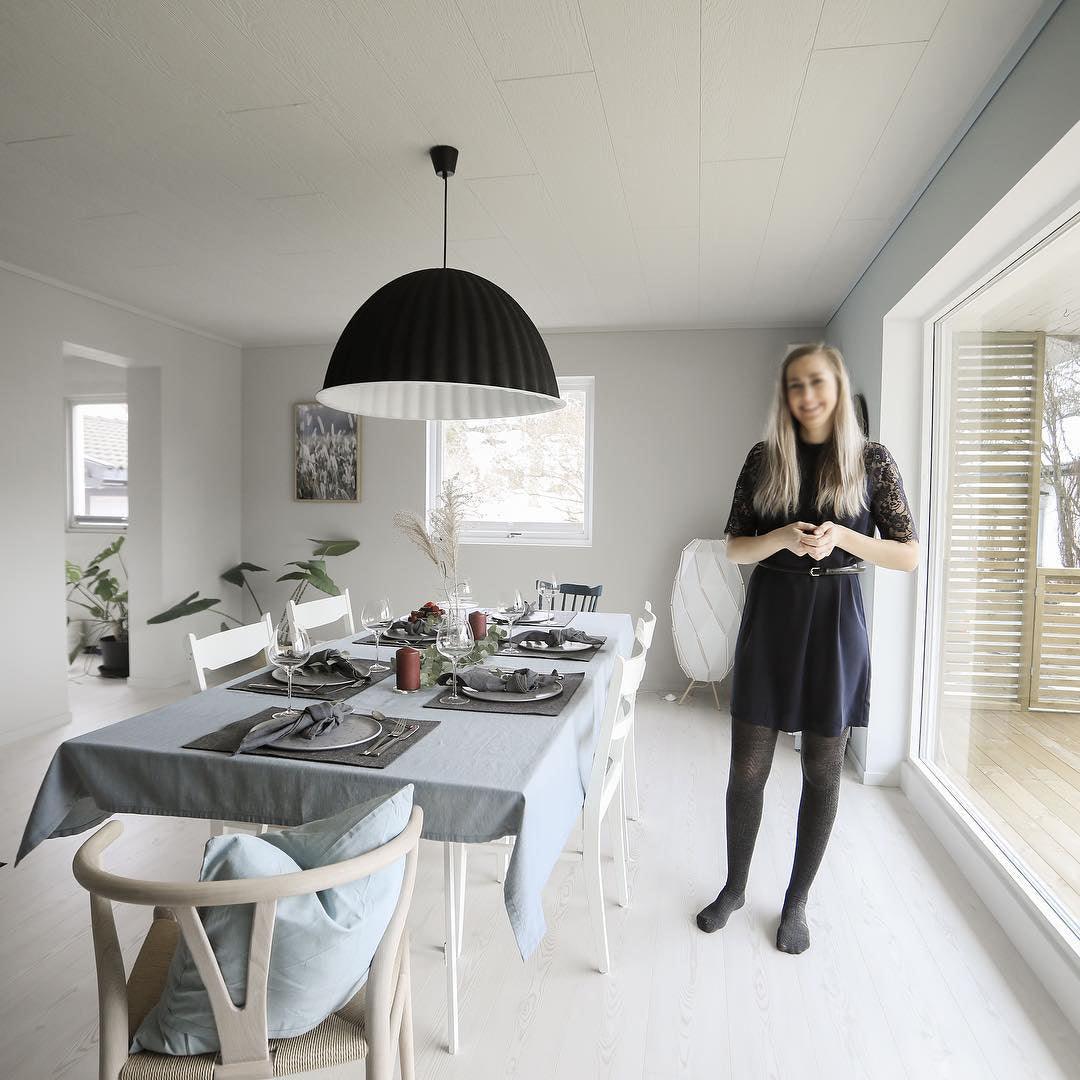 Harlis Felt Pendant Light-Moonnatur