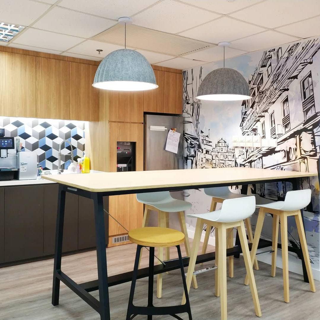 Harlis Felt Pendant Light-Moonnatur