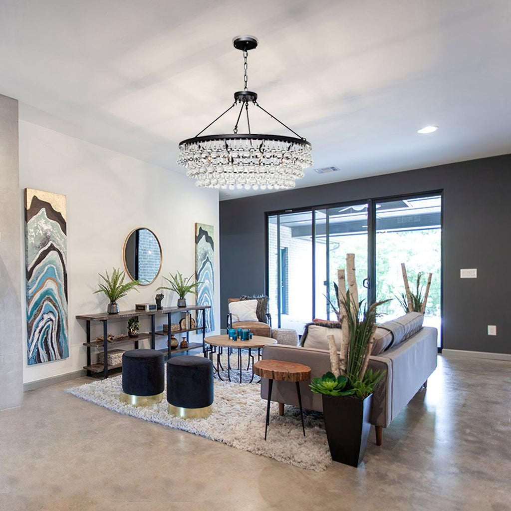 Lavenena Crystal Chandelier-Moonnatur