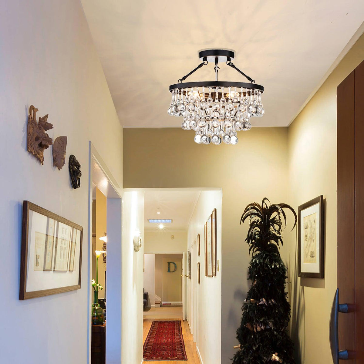Lavenena Crystal Chandelier-Moonnatur