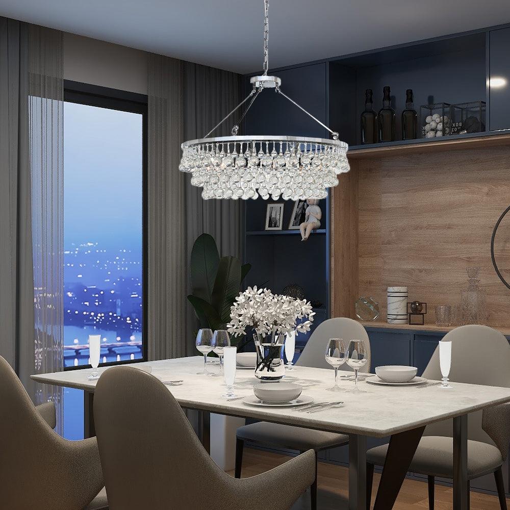 Lavenena Crystal Chandelier-Moonnatur