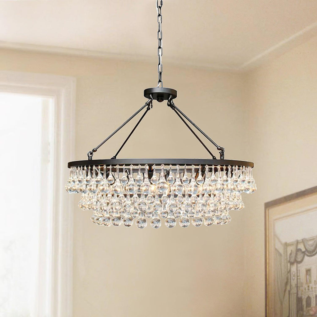 Lavenena Crystal Chandelier-Moonnatur