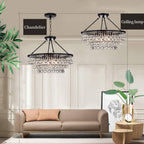 Lavenena Crystal Chandelier-Moonnatur