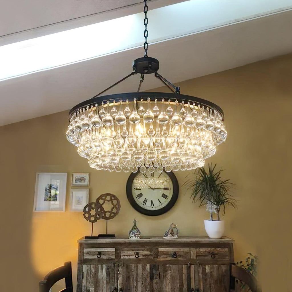 Lavenena Crystal Chandelier-Moonnatur