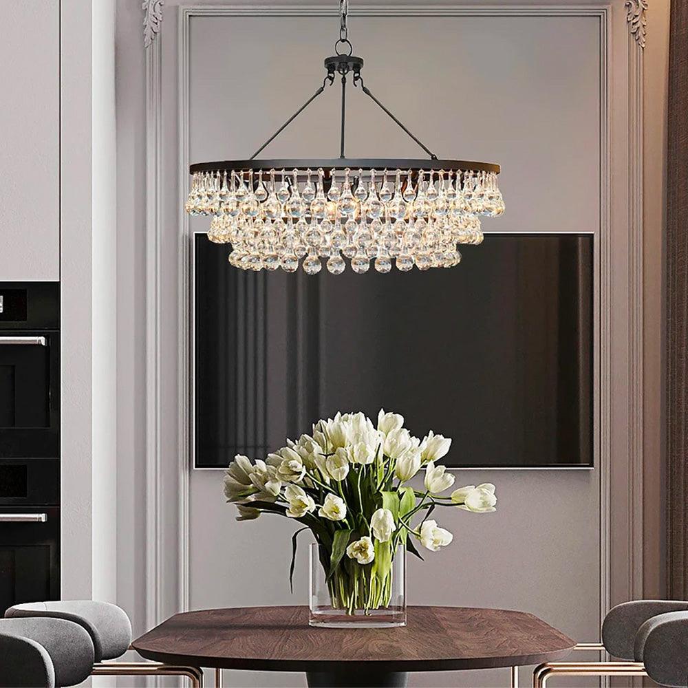 Lavenena Crystal Chandelier-Moonnatur