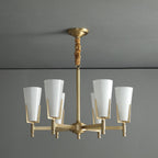 Yvenwyn Glass Chandelier-Moonnatur