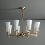 Yvenwyn Glass Chandelier-Moonnatur