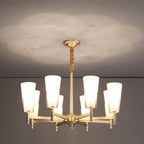 Yvenwyn Glass Chandelier-Moonnatur