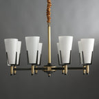 Yvenwyn Glass Chandelier-Moonnatur
