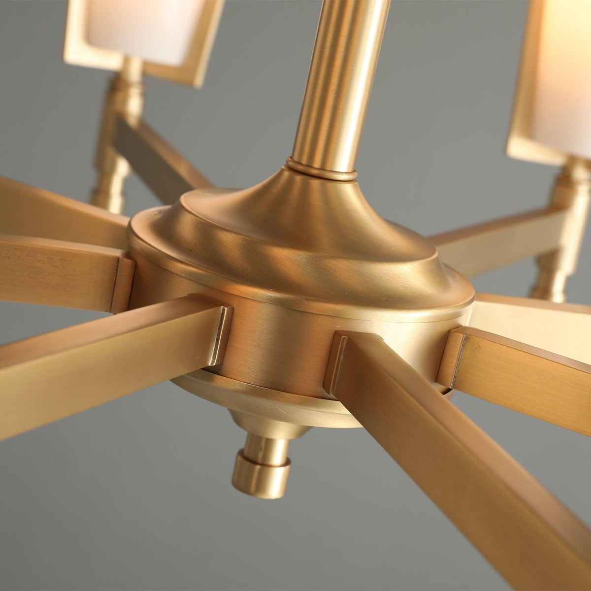 Yvenwyn Glass Chandelier-Moonnatur