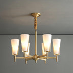 Yvenwyn Glass Chandelier-Moonnatur