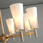 Yvenwyn Glass Chandelier-Moonnatur