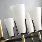 Yvenwyn Glass Chandelier-Moonnatur
