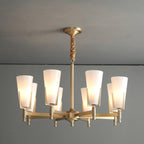 Yvenwyn Glass Chandelier-Moonnatur