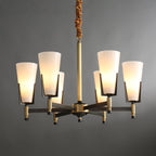 Yvenwyn Glass Chandelier-Moonnatur
