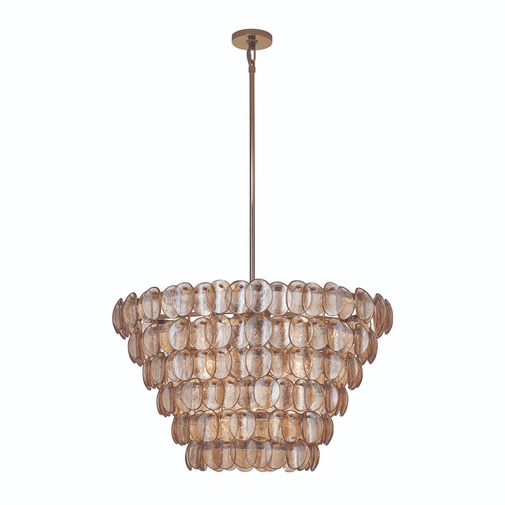 Ferrowora Glass Chandelier-Moonnatur