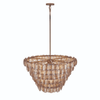 Ferrowora Glass Chandelier-Moonnatur