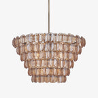 Ferrowora Glass Chandelier-Moonnatur