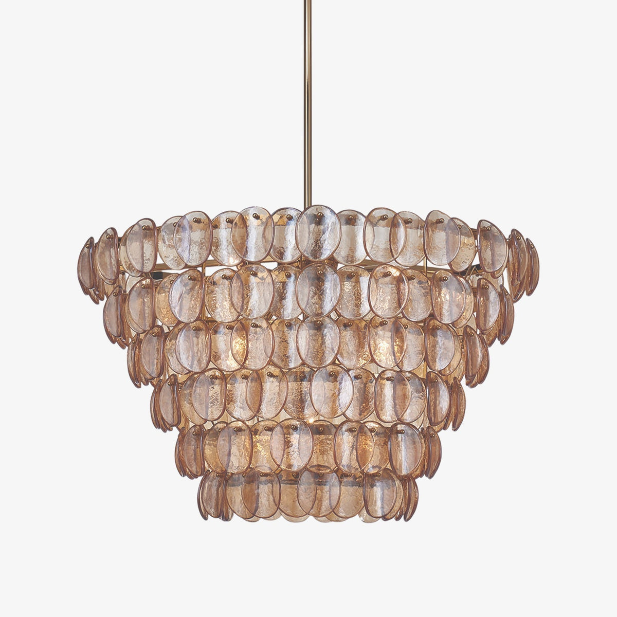 Ferrowora Glass Chandelier-Moonnatur