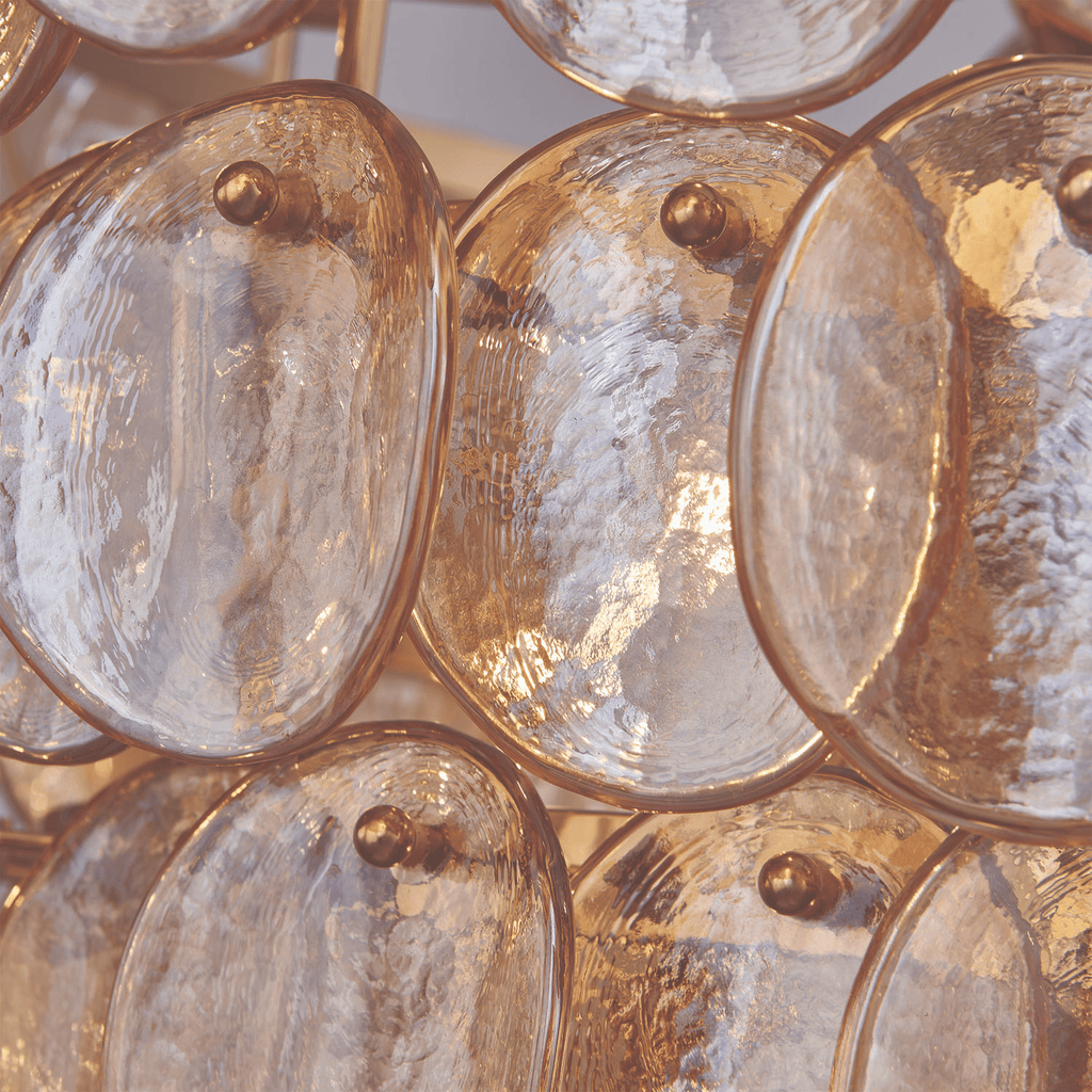 Ferrowora Glass Chandelier-Moonnatur