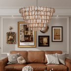 Ferrowora Glass Chandelier-Moonnatur