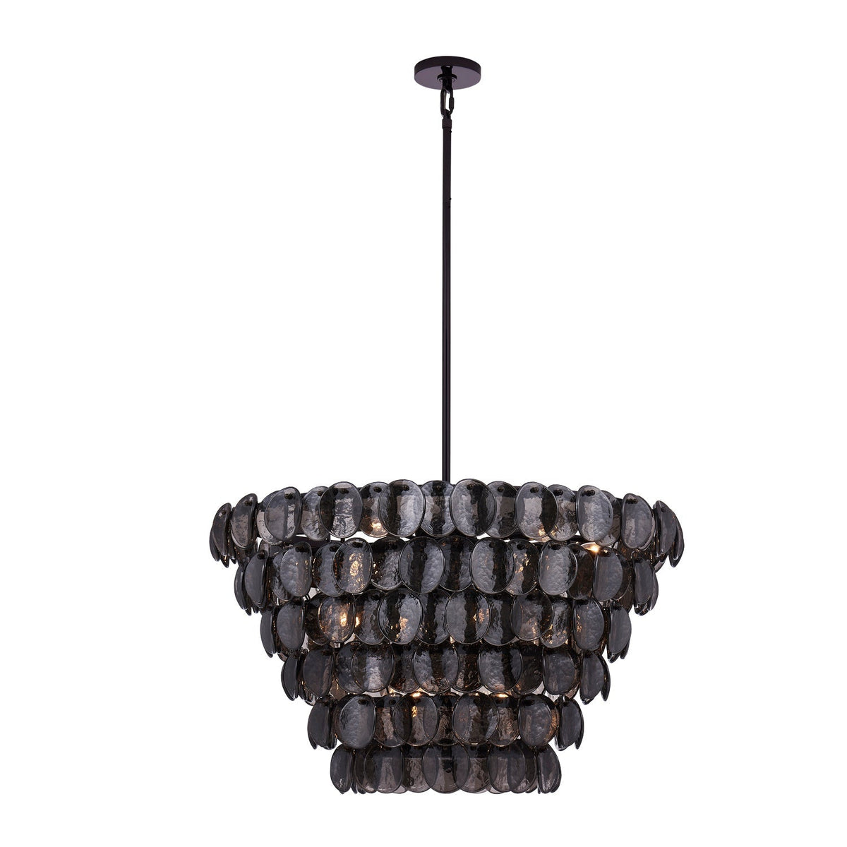 Ferrowora Glass Chandelier-Moonnatur