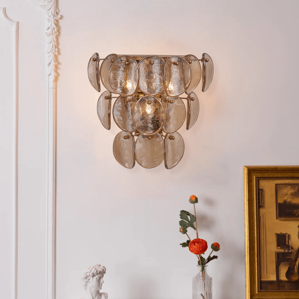 Fenrenlynne Glass Wall Light-Moonnatur