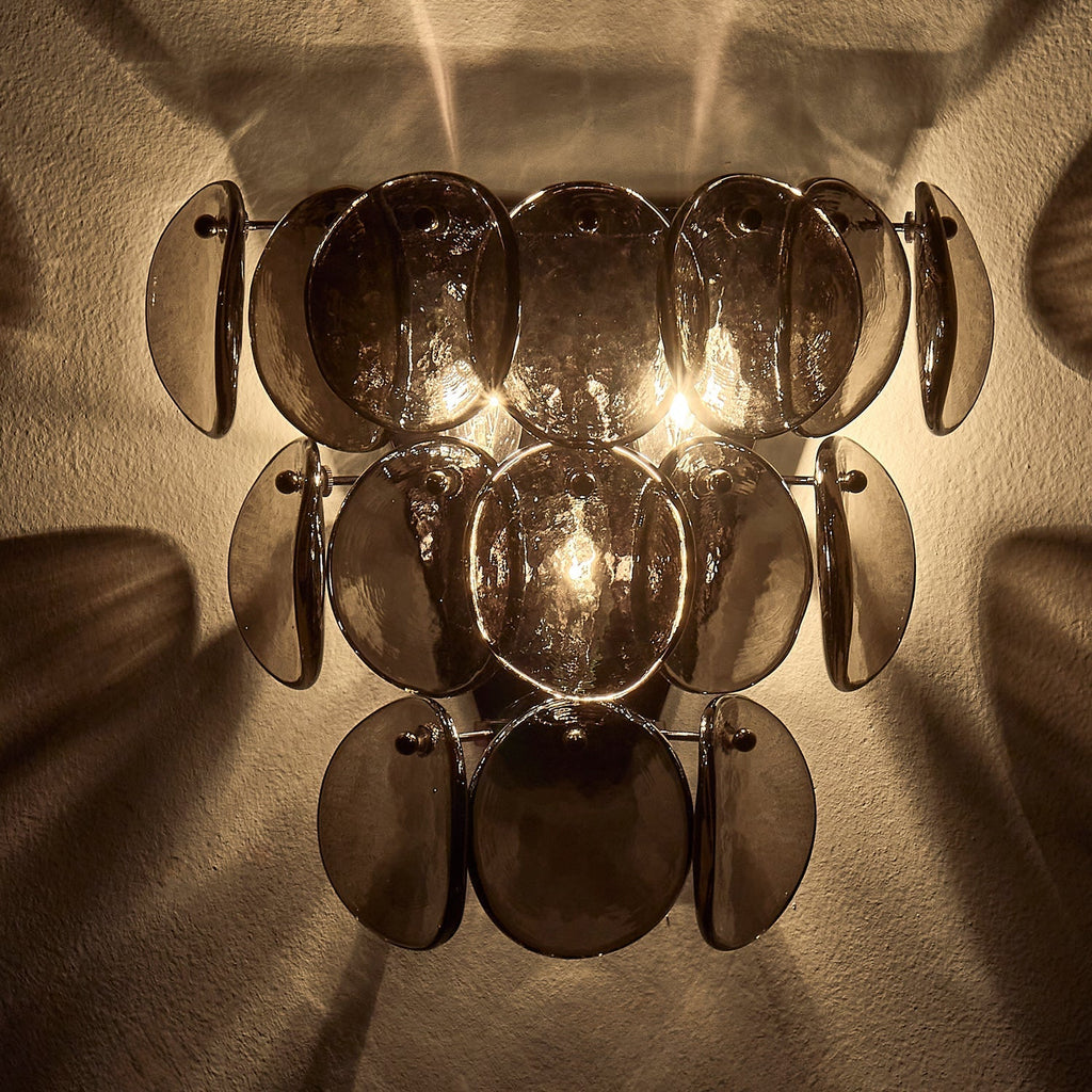 Fenrenlynne Glass Wall Light-Moonnatur