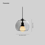 Everlyn Glass Pendant Light-Moonnatur