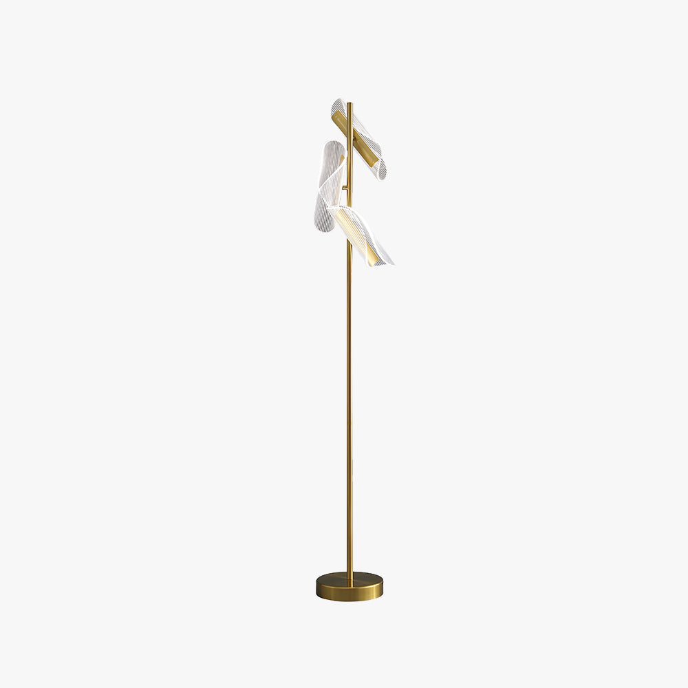 Merrenlyn Acrylic Floor Lamp-Moonnatur