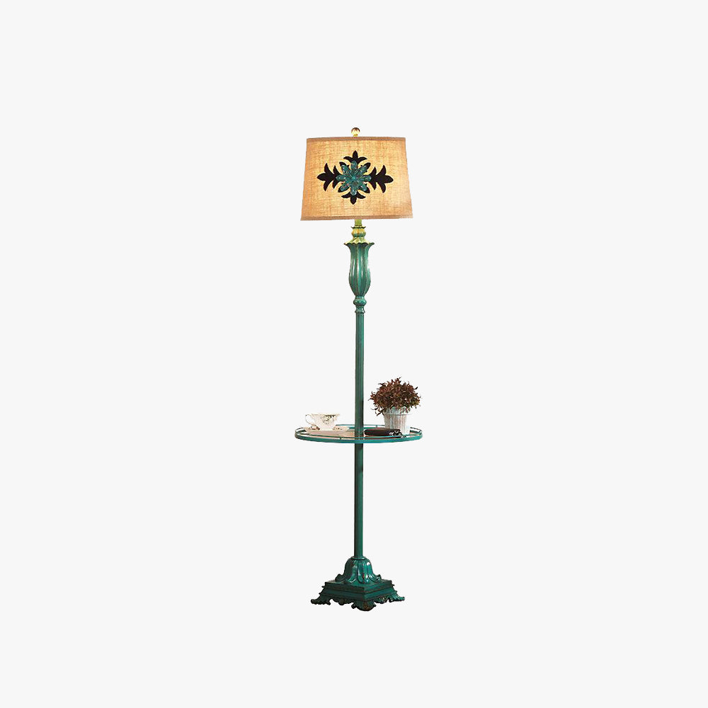 Hadrenhill Resin Floor Lamp-Moonnatur