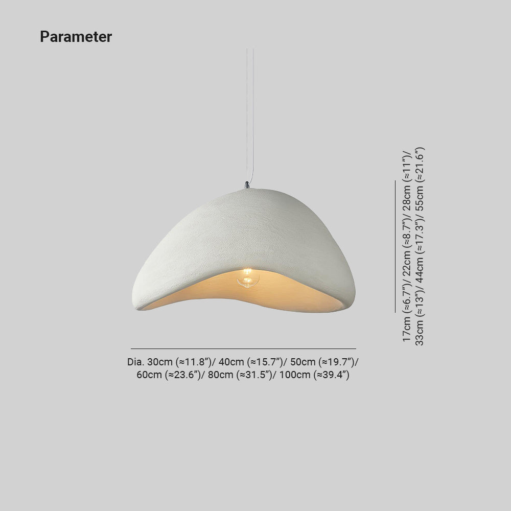 Kenrenrose Polyethylene Pendant Light-Moonnatur